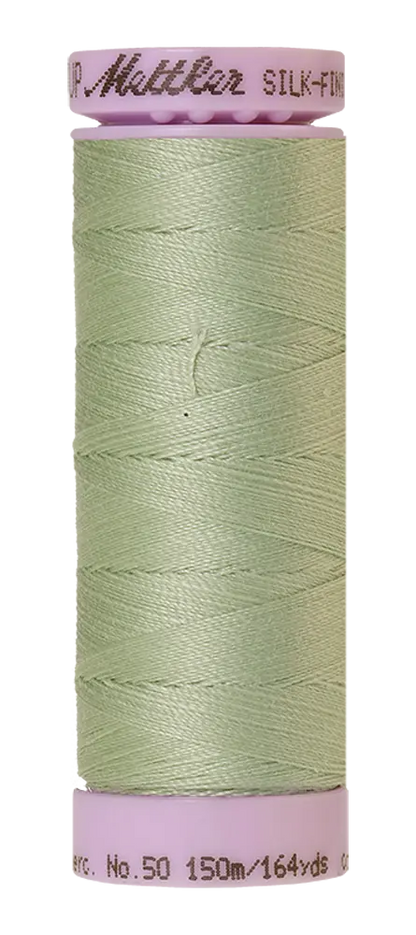 Mettler Cotton Silk Finish 50wt Spanish Moss large spool quilting thread