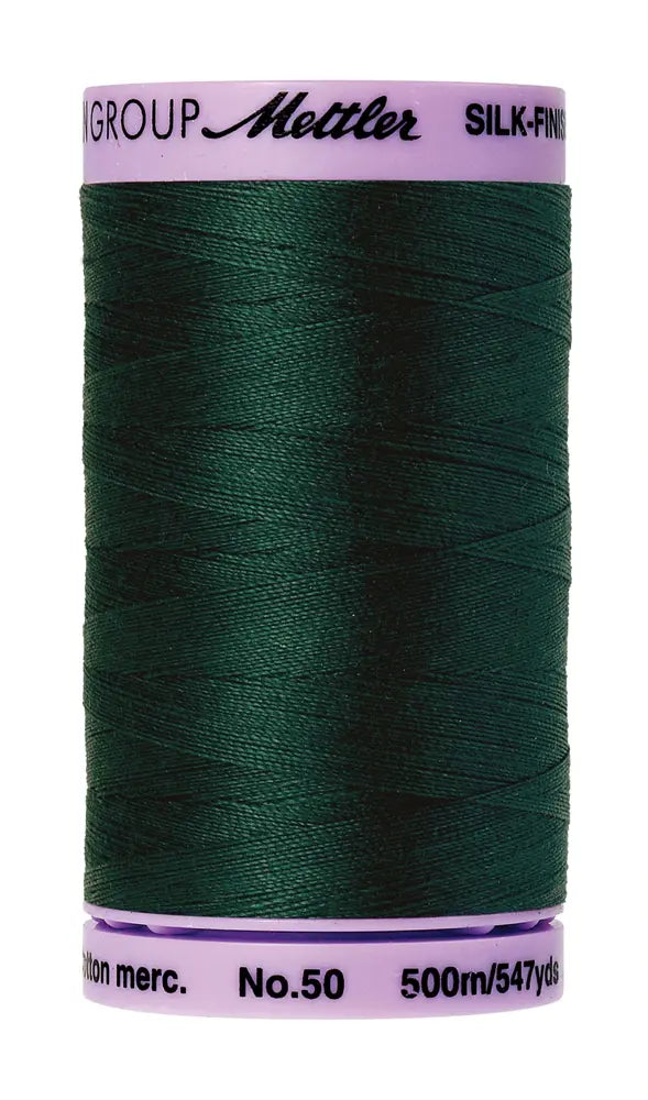 Mettler Cotton Silk Finish 50wt 500m Swamp
