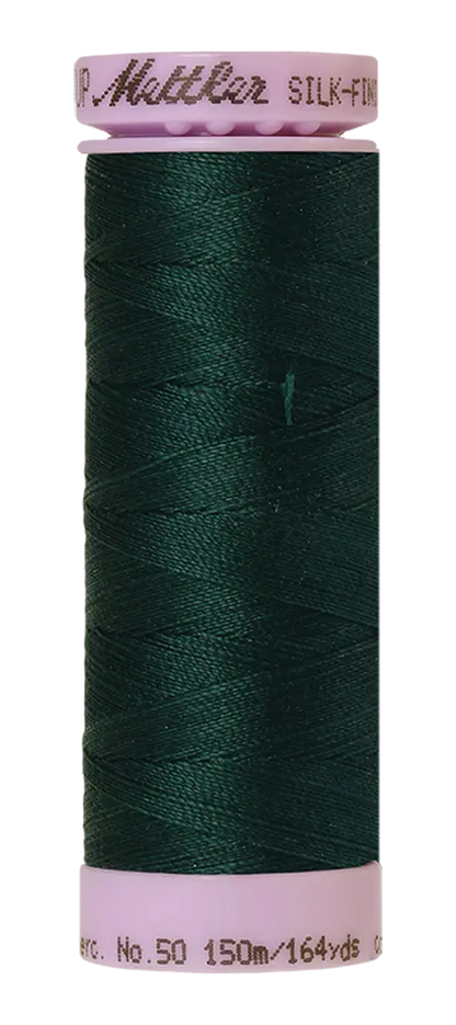 Mettler Cotton Silk Finish 50wt Swamp large spool quilting thread