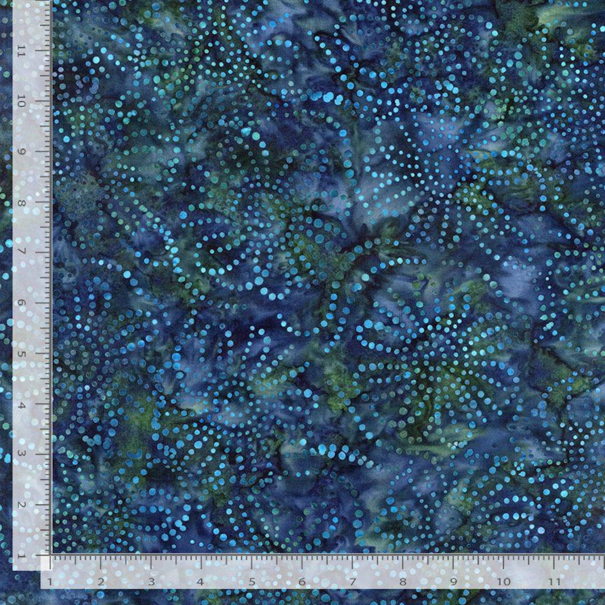 Tonga Midnight Raindrops Batik Fabric Yardage - quilt fabric for sewing and quilting projects