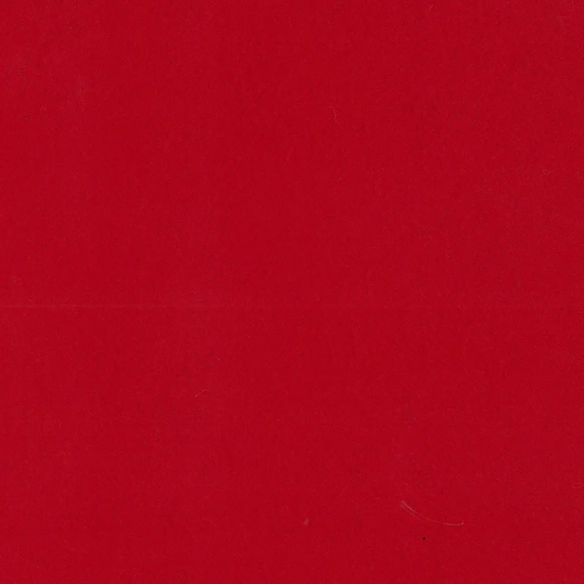 Wool Felt Bright Red 12in x 18in