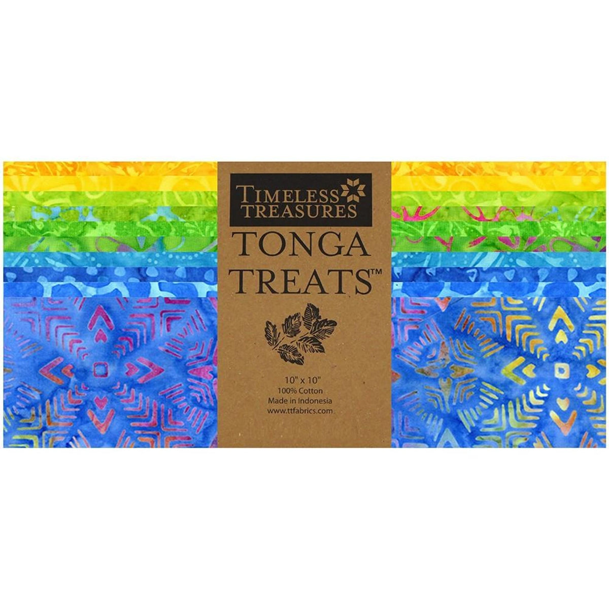 Tonga Happy Batik 10" Squares