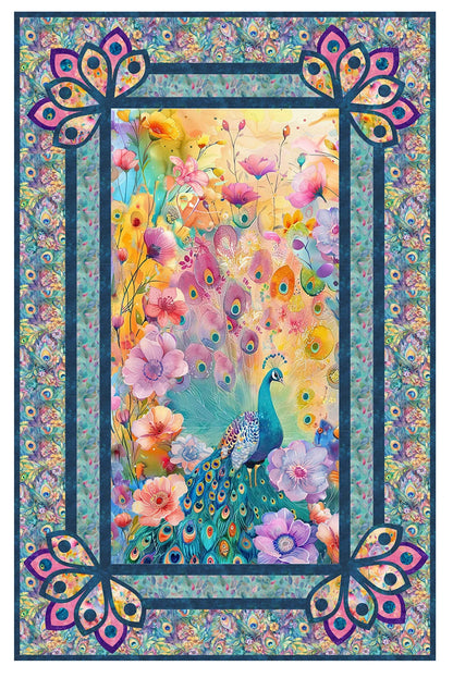 Fanciful Feathers Quilt Pattern - image 3 - quilting pattern with step-by-step instructions