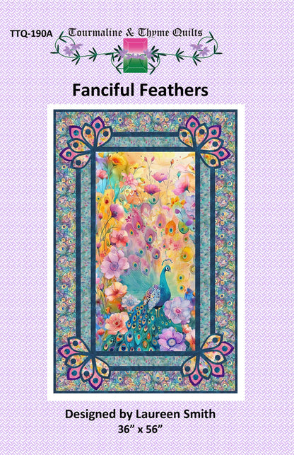 Fanciful Feathers Quilt Pattern - image 1 - quilting pattern with step-by-step instructions