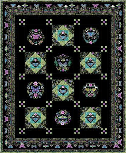 Solanum Quilt Pattern - image 4 - quilting pattern with step-by-step instructions