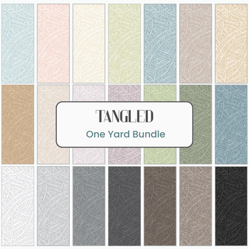 Tangled One Yard Bundle - PRESALE - coordinating quilt fabric bundle