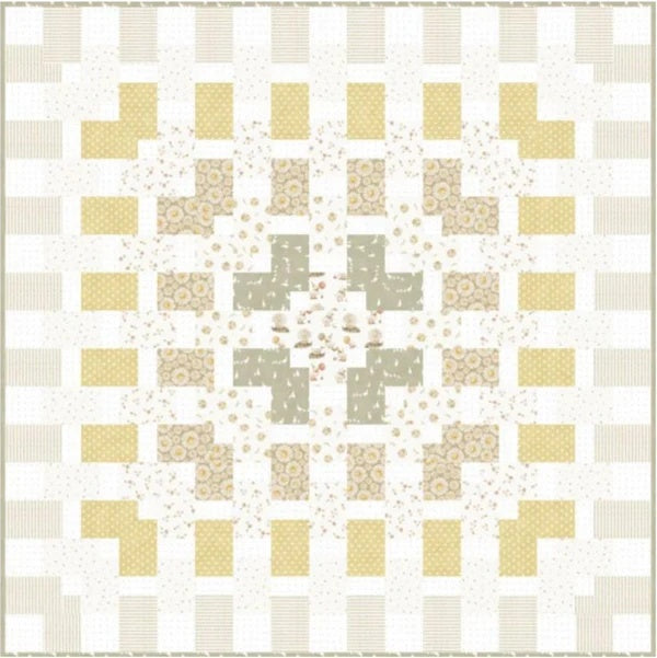 Geo Weaver Quilt Kit - complete quilt kit with fabric and instructions