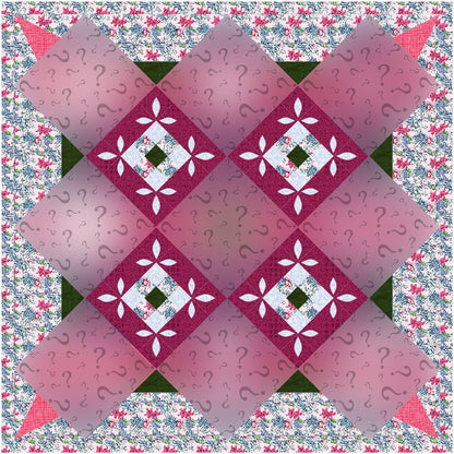 Quilt Fairy Frolic Tropical Harmony Botanical Radiance quilt kit