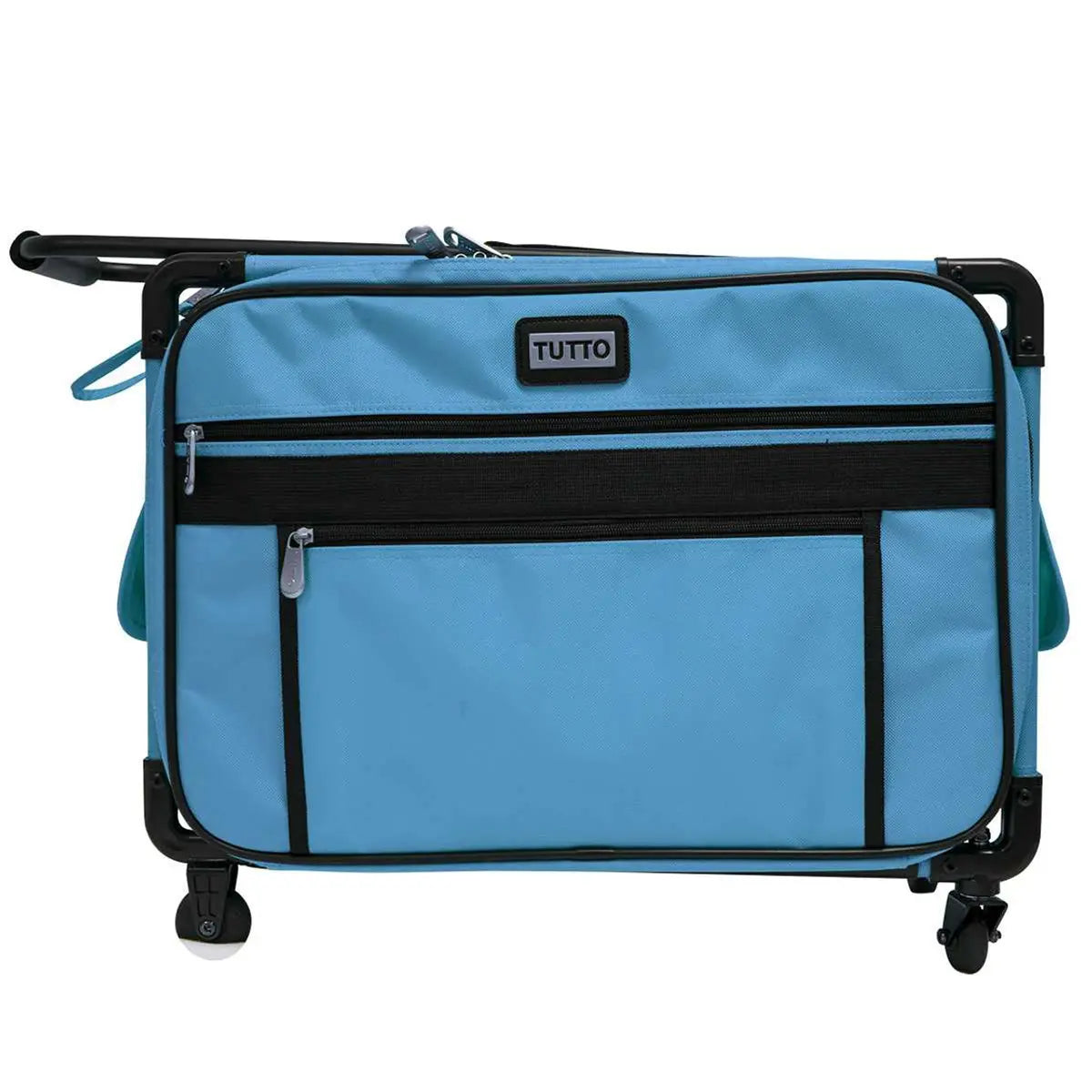 Tutto 20" Turquoise Sewing Machine Case On Wheels Medium