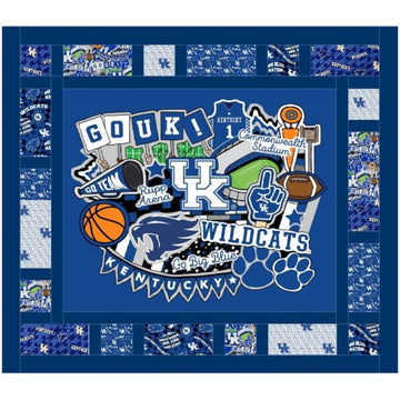 University of Kentucky Quilt Kit - Wildcats-inspired quilt kit