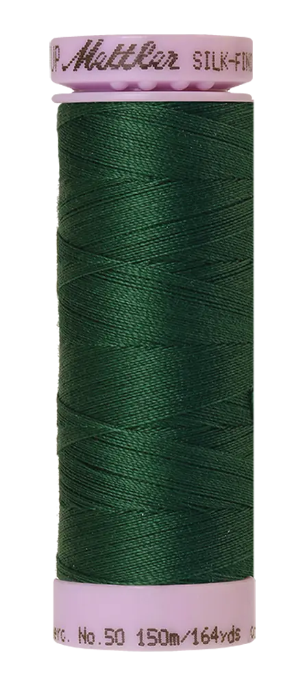 Mettler Cotton Silk Finish 50wt 150m Verdant Green