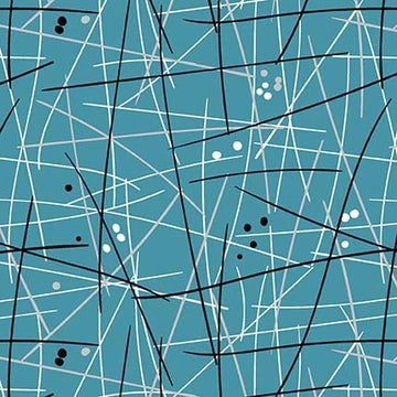 Swizzle Stick Blue 108" Wide 3 Yard Quilt Fabric Back Pack