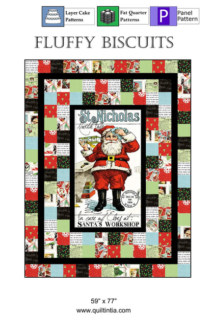 Fluffy Biscuits Quilt Pattern - image 1 - quilting pattern with step-by-step instructions