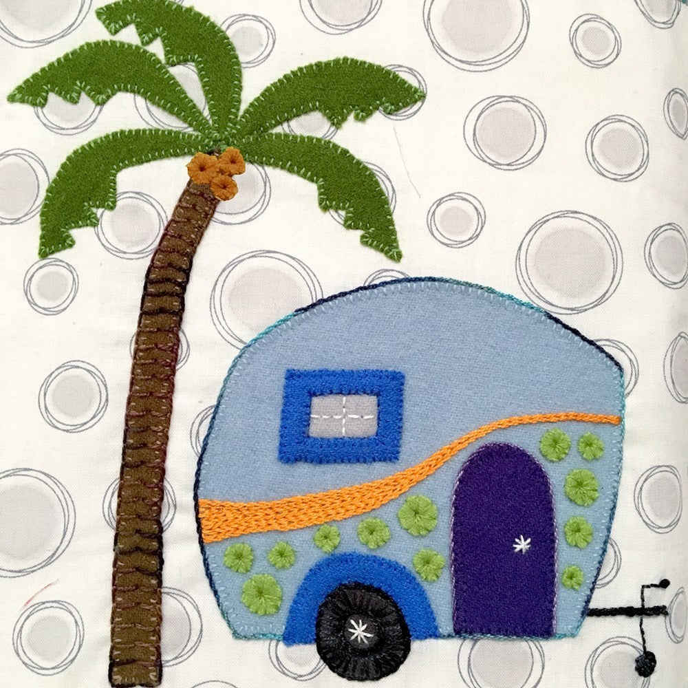 Wendy Williams Blue Caravan pre-cut wool felt kit