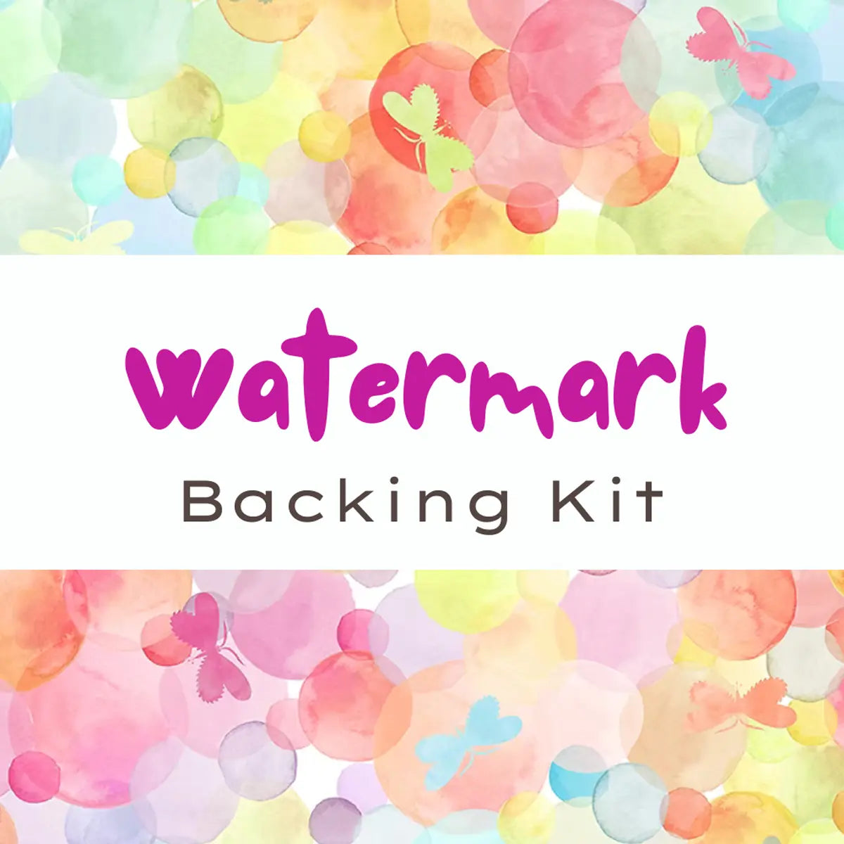 Colour Frolic Watermark Backing Kit Carnival - image 1 - wide quilt backing fabric for longarm quilting
