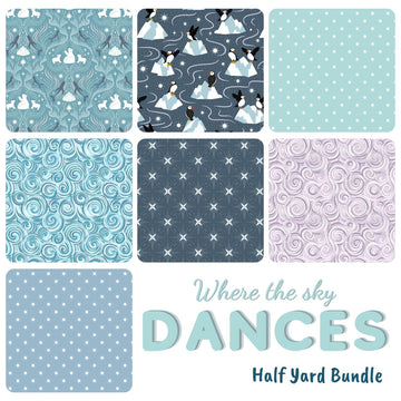 Where the Sky Dances half yard bundle quilt fabric collection