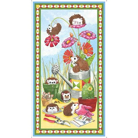 Who Let the Hogs Out Panel quilting fabric short bolt 3 yards