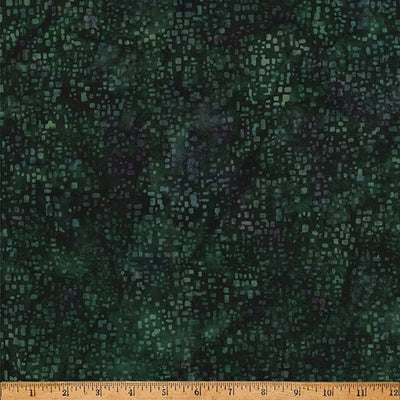 Vineyard Harvest Mallard Square Blender Batik Fabric Yardage