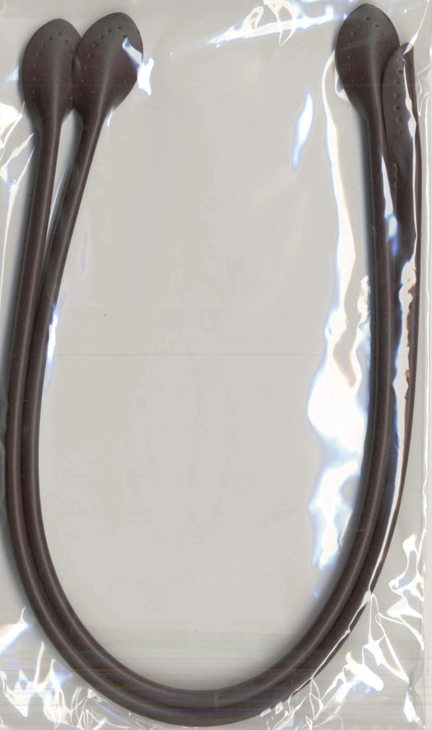 Leather Like Bag Handles 20in Dark Brown - image 2 - quilting supply from Quilted Joy