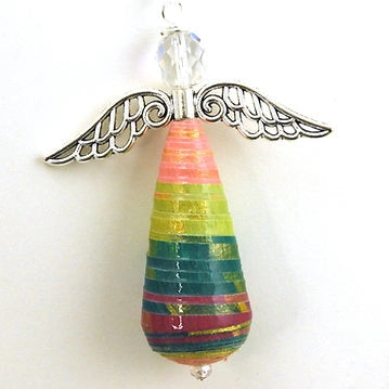 Angel Ornament Hand Painted by Allison Lake - image 3 - quilting supply from Quilted Joy