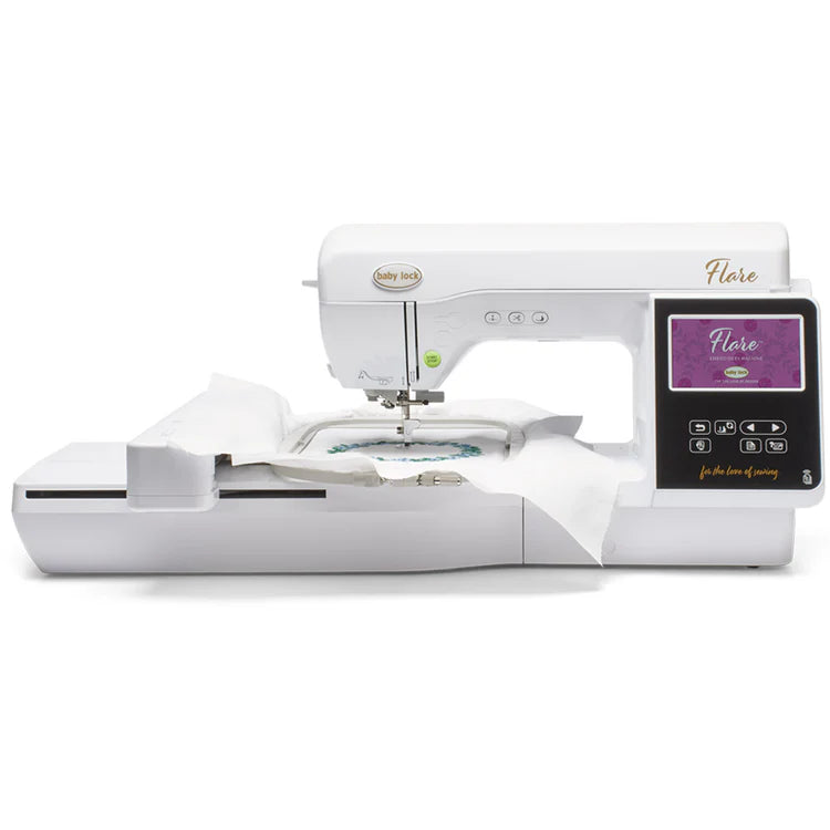 Baby Lock Flare Dedicated Embroidery Machine with FREE Online Classes - image 3 - Baby Lock sewing machine or accessory