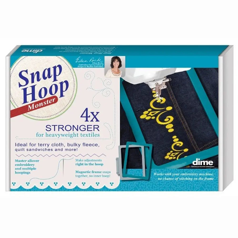 Snap Hoop Monster Magnetic Hoop 10.5 in x 16 in for Baby Lock and BrotherBrother