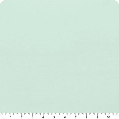Bella Solids Home Town Sky Junior Layer Cake mint green square detail