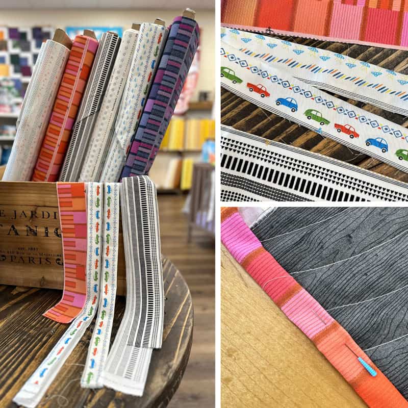 2.5 Edition Handmade Bound Binding Fabric - image 2 - quilting supply from Quilted Joy