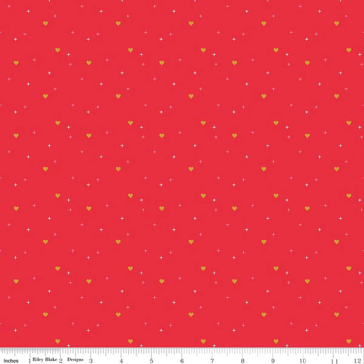 Sparkler Riley Red Heart Fabric Yardage - quilt fabric for sewing and quilting projects