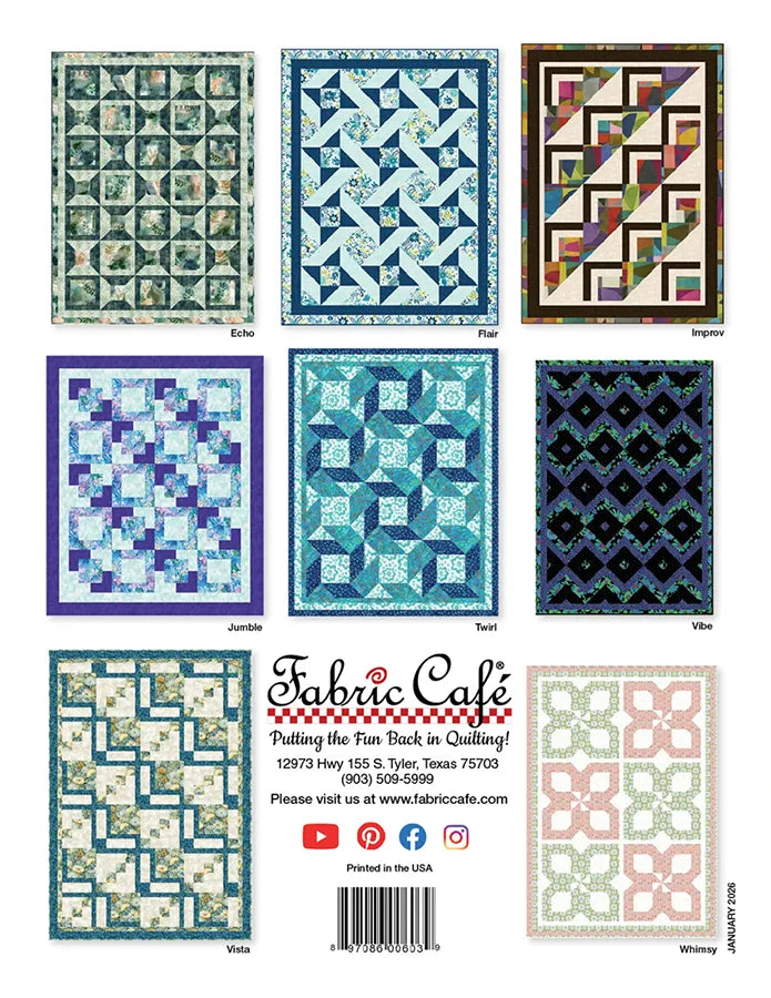 Make It Scrappy With 3-Yard Quilts - image 2 - quilting supply from Quilted Joy