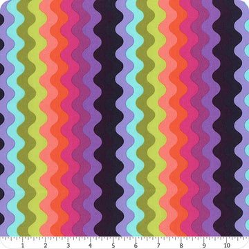 Floral Reef Deep Dive Wave Rider Fabric Yardage - quilt fabric for sewing and quilting projects