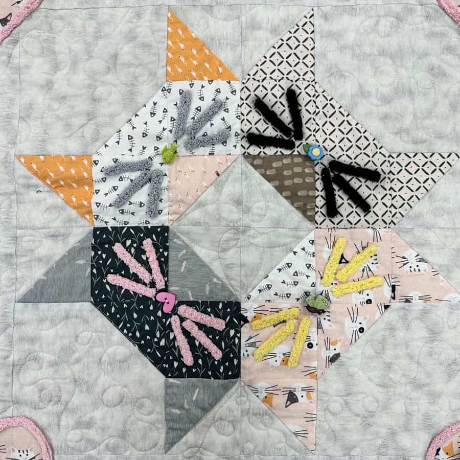 Fuzzy Love Quilt Kit as seen on Fons & Porter's Love of Quilting Exclusively at Quilted Joy