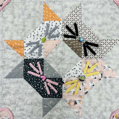 Fuzzy Love Quilt Kit as seen on Fons & Porter's Love of Quilting Exclusively at Quilted Joy