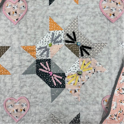 Fuzzy Love Quilt Kit as seen on Fons & Porter's Love of Quilting Exclusively at Quilted Joy