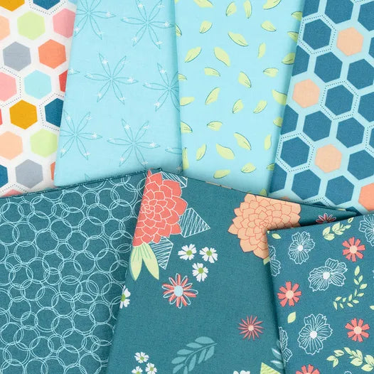Honeyed Horizon 2.5" Mini Charm - image 7 - quilting supply from Quilted Joy