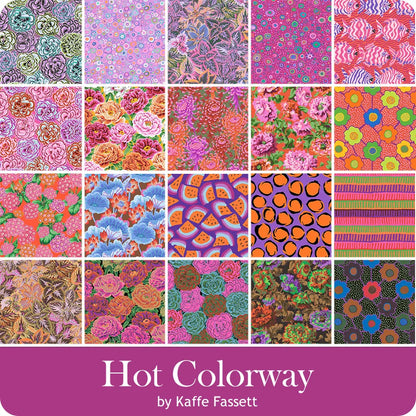 Hot August 2025 Kaffe Fassett Collective Fat Quarter Bundle - image 2 - fat quarter quilt fabric cut