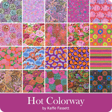 Hot August 2025 Kaffe Fassett Collective Fat Quarter Bundle - image 2 - fat quarter quilt fabric cut