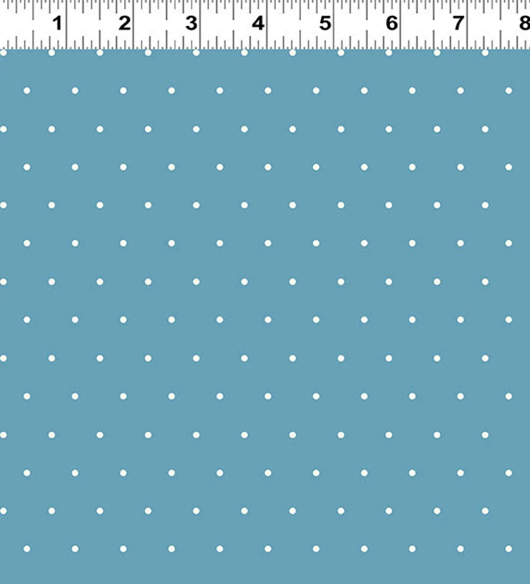 French Roses Dot Sky Fabric Yardage