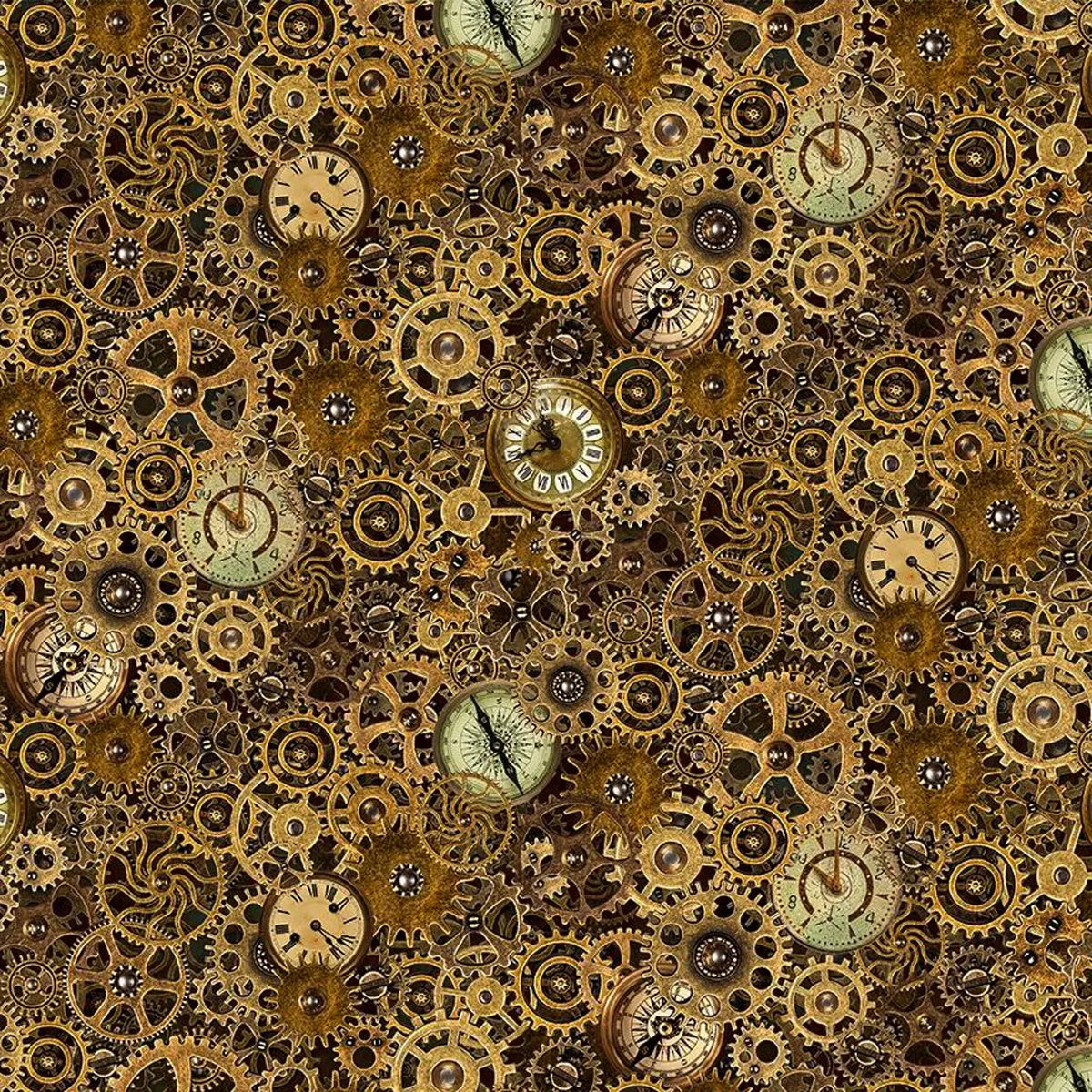 Steampunk Menagerie Quilt Kit - image 6 - complete quilt kit with fabric and instructions