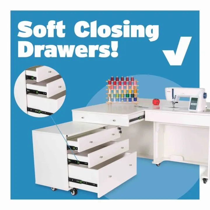 Kangaroo & Joey XL Sewing Cabinet (3 colors available) - image 6 - quilting supply from Quilted Joy