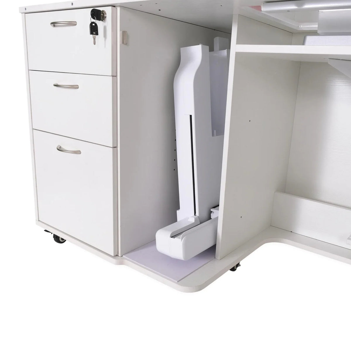 Kangaroo Sydney Lite Sewing Cabinet with Electric Lift - image 4 - quilting supply from Quilted Joy
