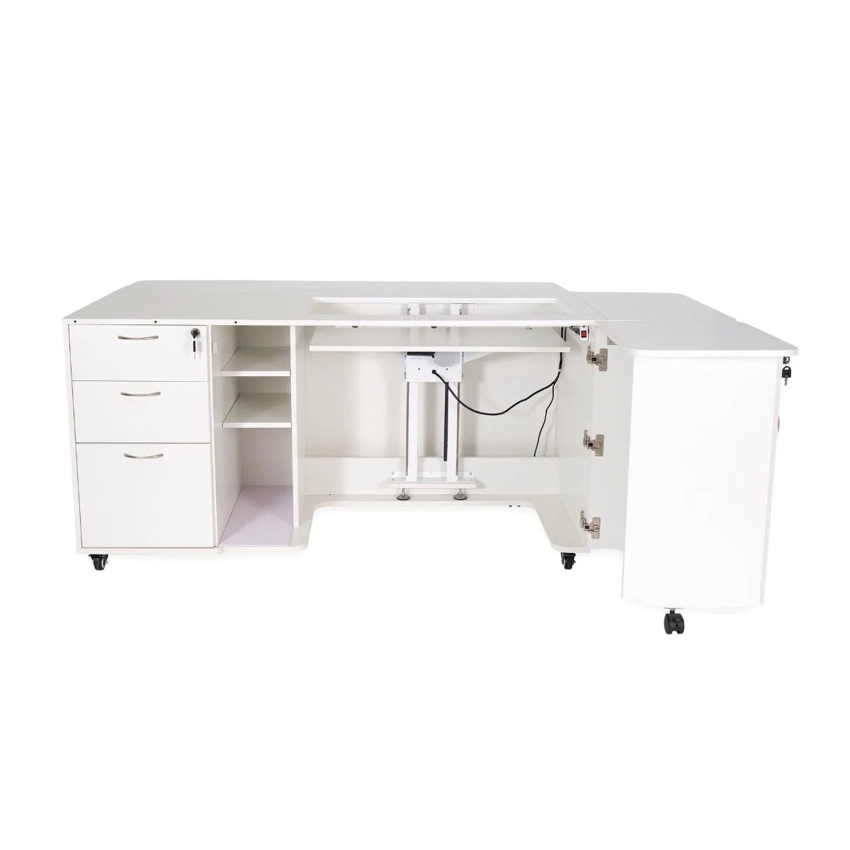 Kangaroo Sydney Sewing Cabinet with Electric Lift - image 7 - quilting supply from Quilted Joy