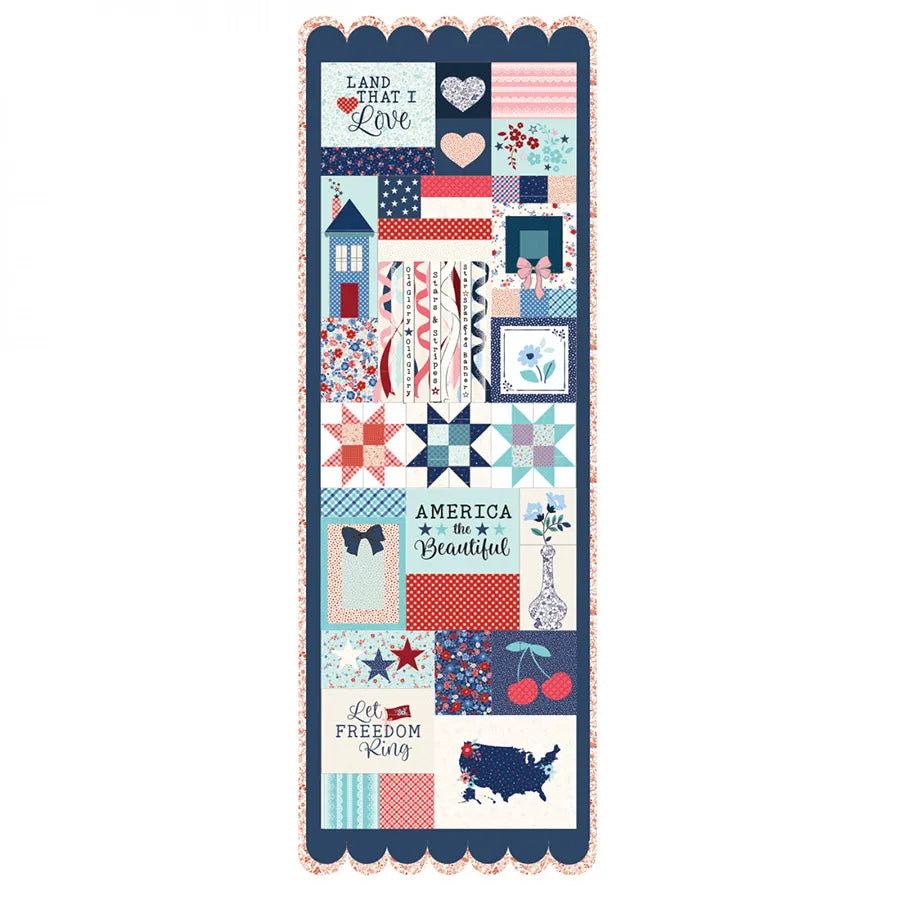 Kimberbell Star Spangled Beauty Embroidery Book with Redemption Code