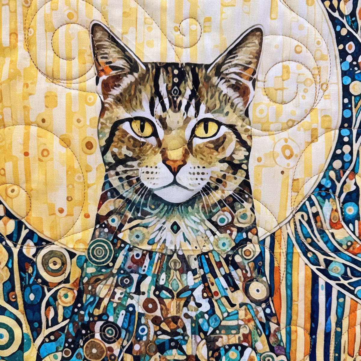 Cat Nouveau Quilt Kit