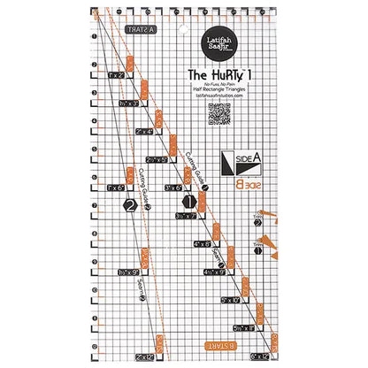 The HuRTy Ruler - image 2 - quilting ruler for precision cutting