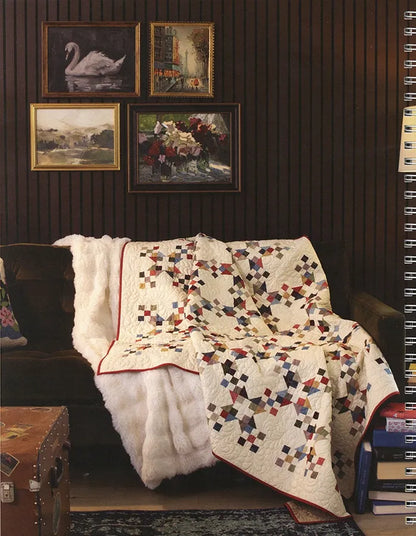 Home Piece by Piece quilt book interior sample page two