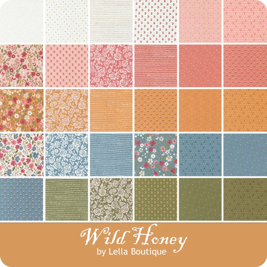 Wild Honey Fat Quarter Bundle - image 2 - fat quarter quilt fabric cut