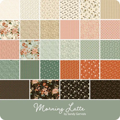 Morning Latte Fat Quarter Bundle - image 2 - fat quarter quilt fabric cut