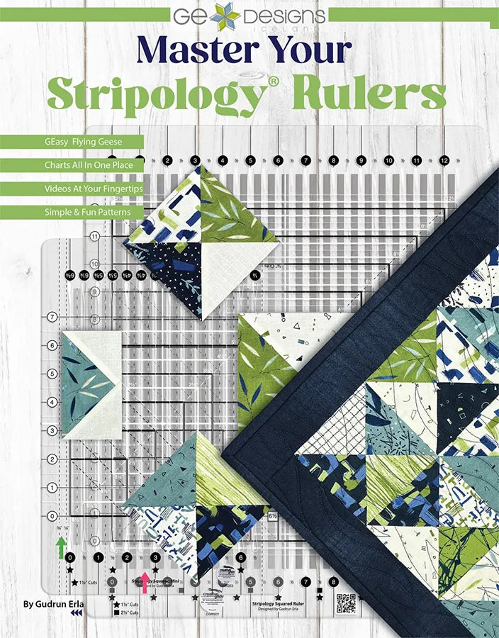 Master Your Stripology Rulers - image 1 - quilting ruler for precision cutting