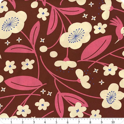 Persimmon Cranberry 108" Wide 3 Yard Quilt Fabric Back Pack